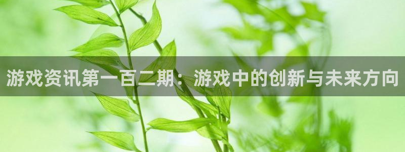 辉达娱乐注册登录：游戏资讯第一百二期：游戏中的创新与未来方向